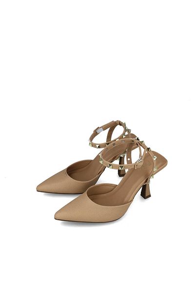 MENBUR WOMEN SHOES CAMEL POINTED TOE, HIGH HEEL, WITHOUT PLATFORM