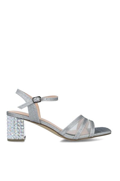 MENBUR WOMEN SHOES SILVER SANDAL