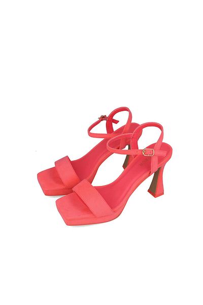 MENBUR WOMEN SHOES FUCSIA MULTI SANDAL, HIGH HEEL, PLATFORM