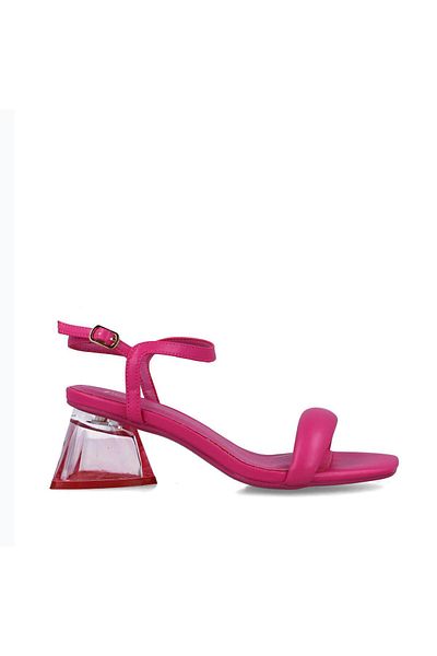 MENBUR WOMEN SHOES FUCHSIA SANDAL, MID HEEL, WITHOUT PLATFORM