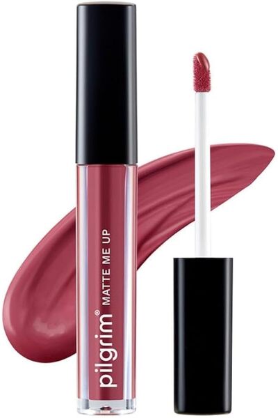 Pilgrim أحمر شفاه سائل غير لامع - Pink Kisses Women مع حمض الهيالورونيك والسكوالين الإسباني 3 جرام