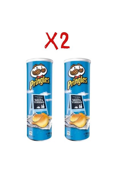 Pringles Salt and Vinegar 165 Gr 2Pcs