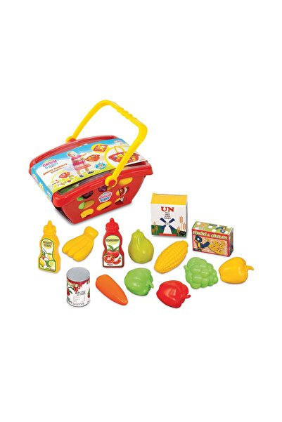 toysclub DEDE 01377 CANDY KÜÇÜK MARKET SEPETİ