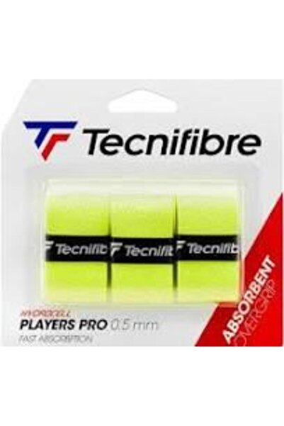 Tecnifibre Players Pro Neon Overgrıp 3'lü Paket (0,5 MM)