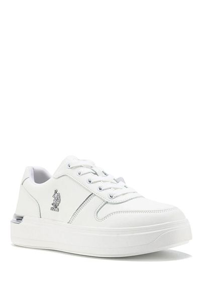 U.S. Polo Assn. Pantofi sport pentru femei Alka Skin White