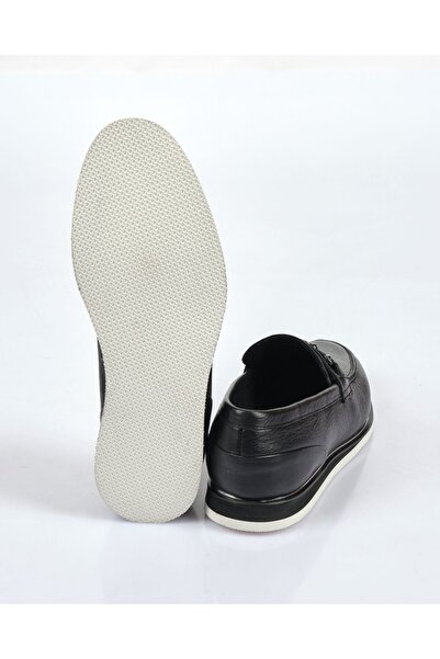 MARCO ROSSİ Marco Rossi Minimalist Leather Loafer Ανδρικά παπούτσια - Casual Elegance