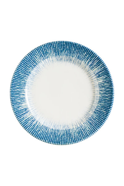 Bonna Iris Denim Banquet 12 Adet 27 cm Porselen Düz Tabak