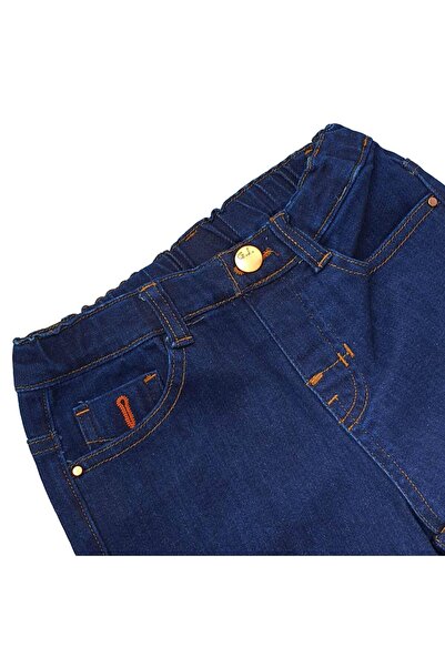 Giordano Junior Stretch Dyed Denim Mid Rise Regular Tapered Fit Elastic Waist Jeans