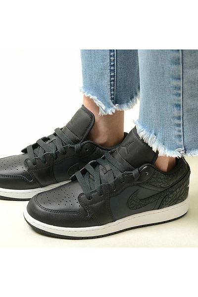 Nike Jordan Air 1 Low Black Sneaker - Sportie