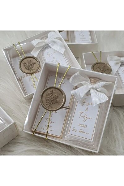 diaeventdesign Söz-nişan-nikah-doğum Günü Kraft Kutu Içeriside Çikolata Ve Şi...