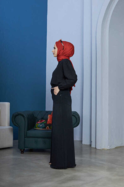 Neways Black Denim Skirt - 2252 Model