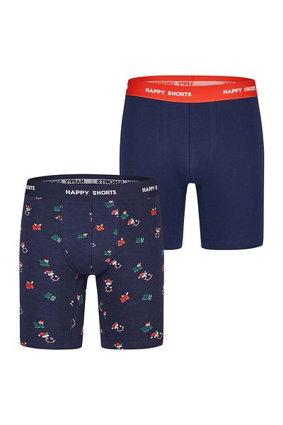Happy Shorts Langer Boxer XMAS Boxershorts