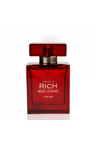 BRONZENET Johan B. Rich Red Icon for Men, Eau de Toilette - 90 ml