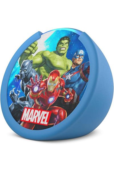 Amazon ECHO Pop Marvel's Avengers Wi-Fi & Bluetooth smart speaker with voice to control smart home devices