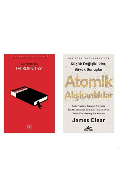 İthaki Yayınları Fahrenheit 451 - Ray Bradbury - Atomik Alışkanlıklar - James...