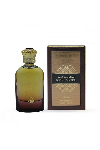 lattafa Iconic Oudh  For Unisex By Lattafa Eau De Parfum - 100ML
