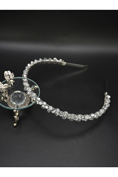 gelinmz Κομψή νυφική τιάρα και αξεσουάρ μαλλιών με κρυστάλλινη πέτρα - Όλα χε...