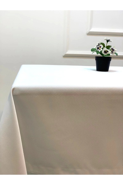 NİVEMESHOME مفرش طاولة Nivemeshome أبيض مقاس 140x220