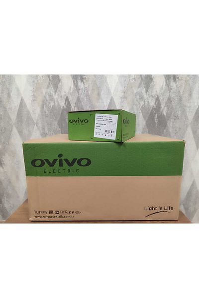 Vip Aydınlatma Ovivo White Bell Switch Frameless 120 Pieces (in Box)