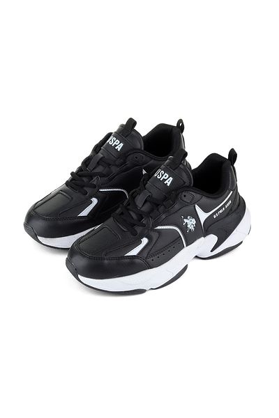 U.S. Polo Assn. Isabella Skin Black Women's Sneaker Sneakers