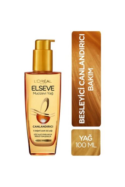 ELSEVE L'oréal Paris Mucizevi Canlandırıcı Bakım Yağı 100 ml