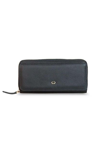 GUARD Matte Black Leather Wallet