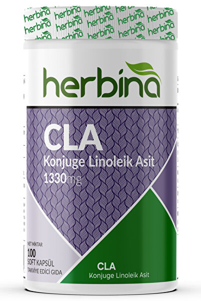 Herbina Cla Konjuge Linoleik Asit 100 Soft Kapsül