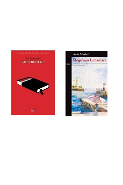 İthaki Yayınları Fahrenheit 451 - Ray Bradbury - Doğunun Limanları Amin Maalouf