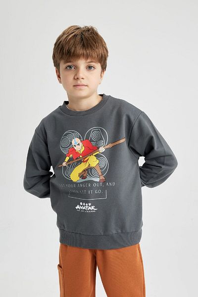 DeFacto Chlapecký avatar The Last airbender Mikina s kapucí - B2216a823wn