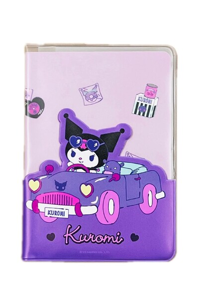 Miniso Sanrio Lisanslı Pasaport Kılıfı - Kuromi