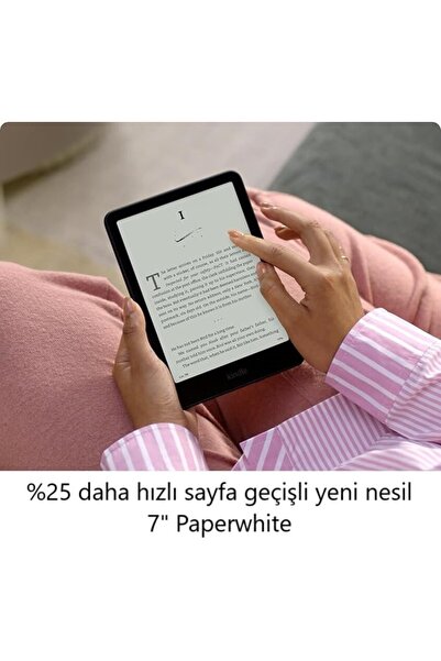 Amazon kindle Kindle 7″ Paperwhite 2024 E Kitap Okuyucu 16 Gb Reklamlı Yeşim