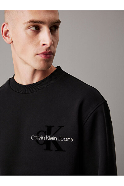 Calvin Klein BRISTLE MONOLOGO CREW NECK