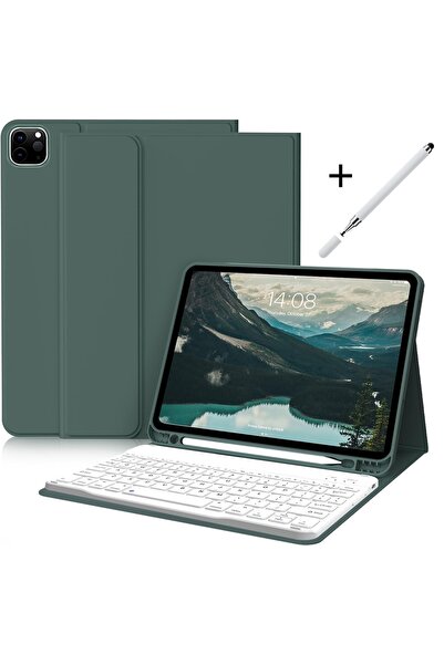 MMP SHOP Ipad Pro 4. Nesil M2 2022 11 Inç Uyumlu Bluetooth Özellikli Kablosuz...