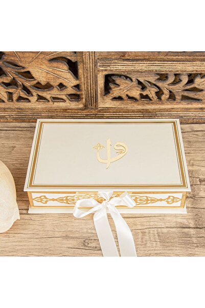 İkranur Canım Annem Lüks Kutulu Seccadesi Kur'an Kerim Zikirmatik Ayraç Seti ...