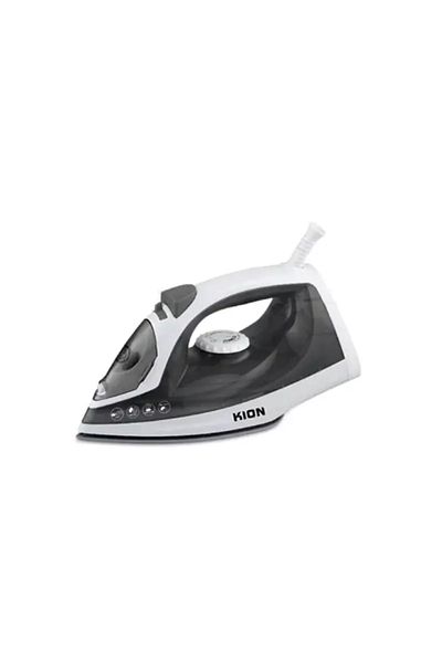 Kion Steam Iron, Self Cleaning, 1600W, White/Grey, KGC/1003