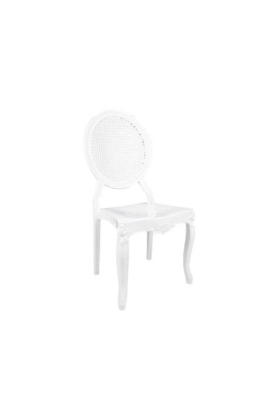 Mandella Diva Sandalye B Modeli (2 Adet) Beyaz