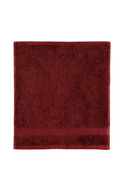 AİRYCOT Claret Red 30x30 Set of 6 Hand Towels