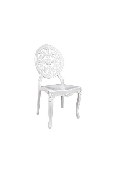 Mandella Diva Sandalye C Modeli Beyaz