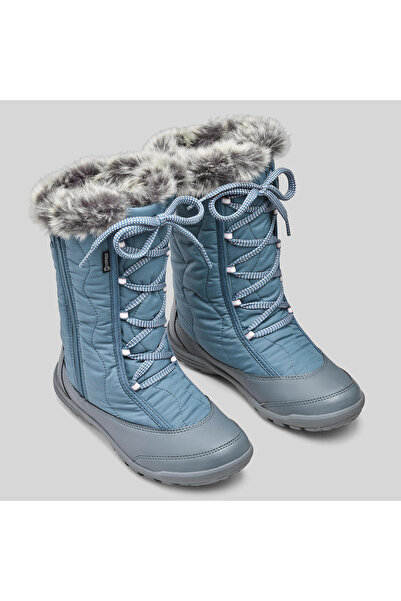 Decathlon Quechua Çocuk Sıcak Tutan ve Su Geçirmez Outdoor Kar Botu - Mavi - SH500