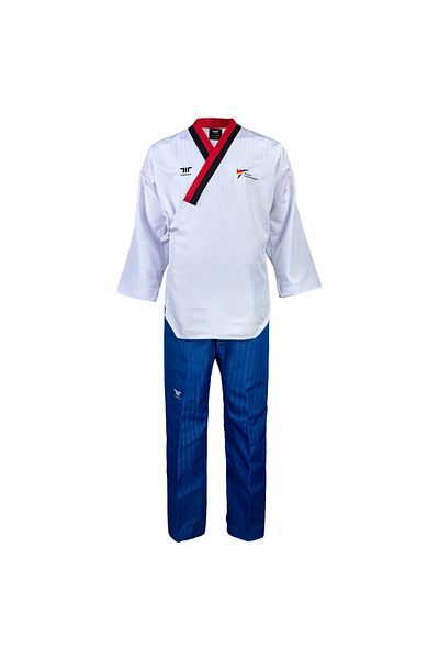 hakuof Ανδρική στολή Taekwondo Pumse - Εγκεκριμένη Wt, Tiny Star Tusah Poomsae Dobok