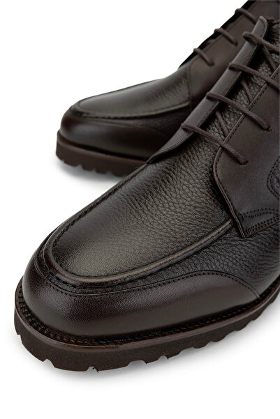 Tamer Tanca Erkek Hakiki Deri Kahverengi Casual Bot