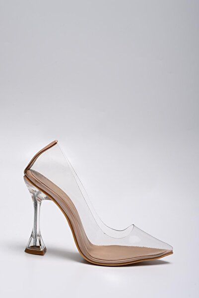 Beyond Women's Ten Princess Transparent Goblet Heeled Shoes 11cm Byndprs02