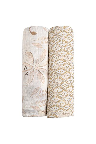 Crane Baby كرين - لفافات قماط كيندي - عبوة من قطعتين