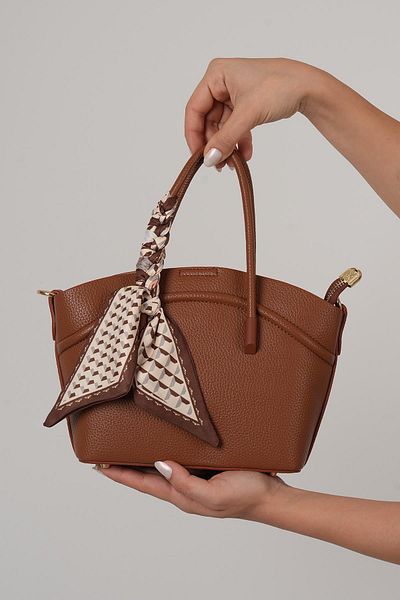MORCA Tan Kriste Bell Women's Shoulder Bag - 26592
