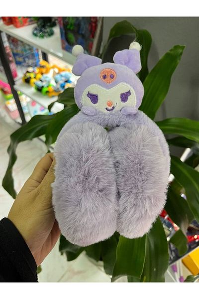 EyER Shoping Cinnamoroll Kuromi Plush Folding Headset