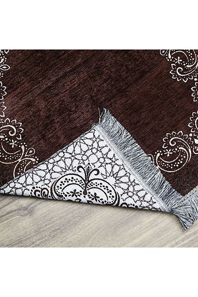 İkranur Prayer Mat Munis Brown 65x115 Cm - 320 gr
