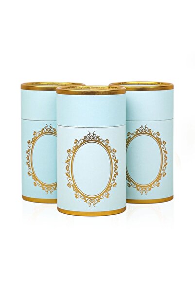 İkranur Boş Silindir Kutu Bebek Mavisi (18×10)