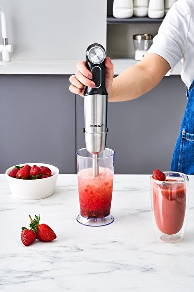 Karaca Inox Quick Mix Hız Ayarlı 1300W El Blender Set - 9635B