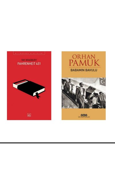 İthaki Yayınları Fahrenheit 451 - Ray Bradbury - Babamın Bavulu Orhan Pamuk