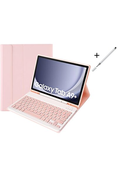 MMPSHOP Samsung Galaxy Tab A9 Plus X210 - لوحة مفاتيح لاسلكية متوافقة مع تقنية Bluetooth